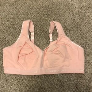 Comfort Choice pink bra